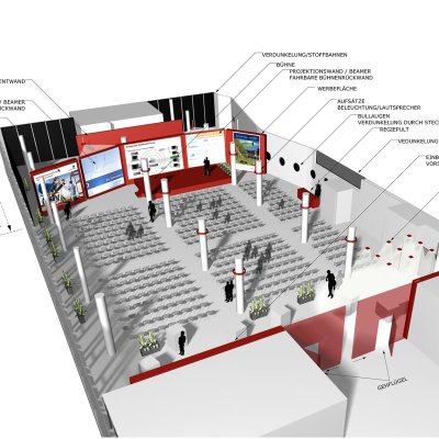 OMV - multifunktionales Raumkonzept